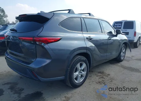 2021 Toyota Highlander L from USA, damaged, VIN 5TDCZRAH2MS083137